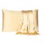 Homeroots 20 x 26 in. Pale Yellow Dreamy Silky Satin Standard Size Pillowcases 387860 - alternate 1